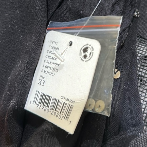 NWT 🖤Free People Billy Tux Vest - Picture 7 of 7